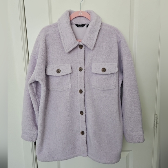 G By Guiliana Teddy shacket. Small. - Picture 3 of 7